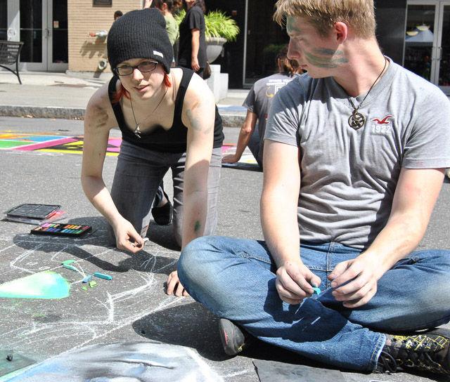 SPARKcon returned to downtown Raleigh for the ninth consecutive year this weekend. The art and design festival is produced by Visual Art Exchange, a non-profit devoted to promoting the visual arts in North Carolina.