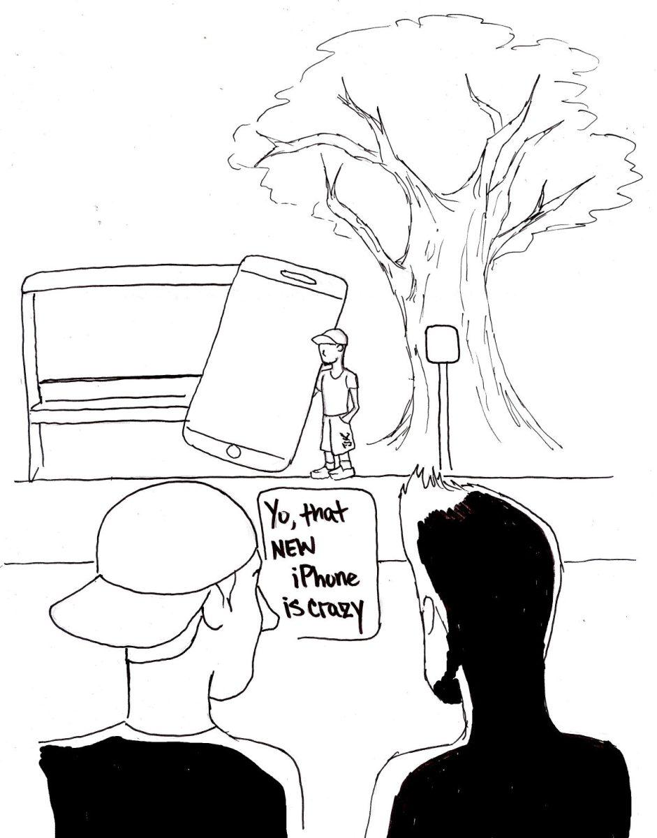 Conspicuous phone calls.
