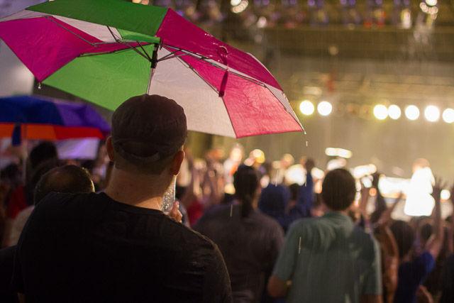 In its fifth year, the Hopscotch Music Festival features a variety of local bands and some bigger names such as Spoon, St. Vincent, and De La Soul. The festival was held in downtown Raleigh Sept.