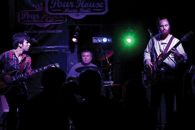Dr Copter, comprised of Taylor Rosenfeld- guitar/vocals, a junior in Biomedical Engineering, Willis Tew - bass/vocals, an NCSU alumni, and Patrick Spence - drums, also an NCSU alumni performing at Pour House Husic Hall in Downtown Raleigh on Wednesday, Nov. 5th. Coming from a wide variety of backgrounds and experiences, the trio&#8217;s sound is a blend of saucy grooves, progressive jams, and pensive lyrical sections.