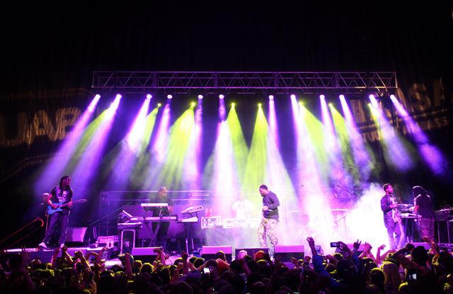 The 2014 PackHowl Homecoming Concert featuring T-Pain, Jeremih, and headliner Big Sean was the first since its inception to sell out. Students poured into Reynolds Coliseum Thursday evening for the show sponsored by the Union Activities Board.