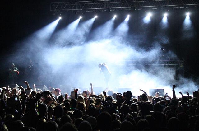 The 2014 PackHowl Homecoming Concert featuring T-Pain, Jeremih, and headliner Big Sean was the first since its inception to sell out. Students poured into Reynolds Coliseum Thursday evening for the show sponsored by the Union Activities Board.