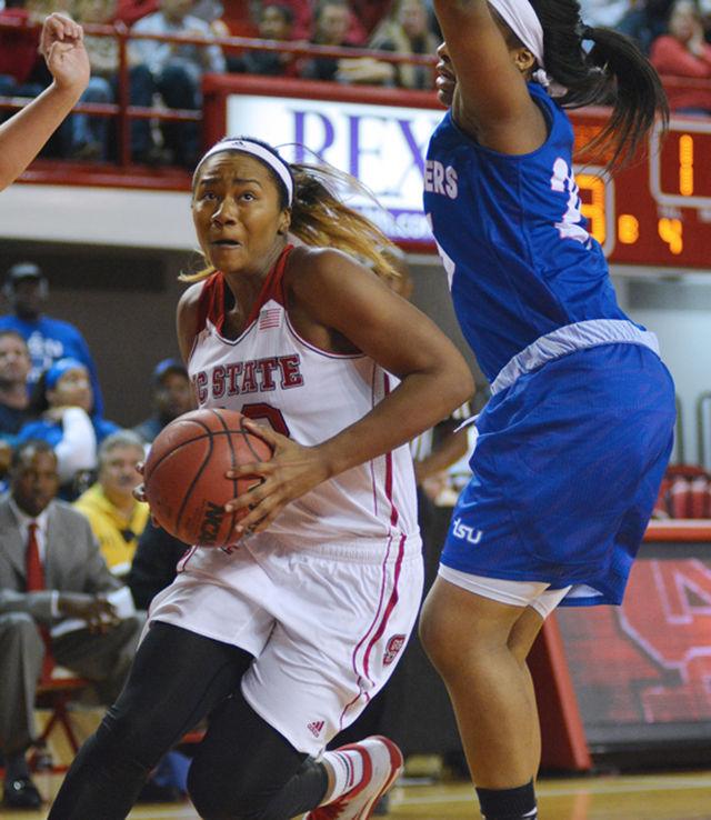 The NC State women's basketball team opened up their regular season this weekend with two strong wins over Tennessee State and Coppin State. Guards Miah Spencer and Dominique Wilson each had career high point production, Spencer on Friday and Wilson on Saturday. The Wolfpack's next home game will be this Friday, Nov. 21 against High Point.