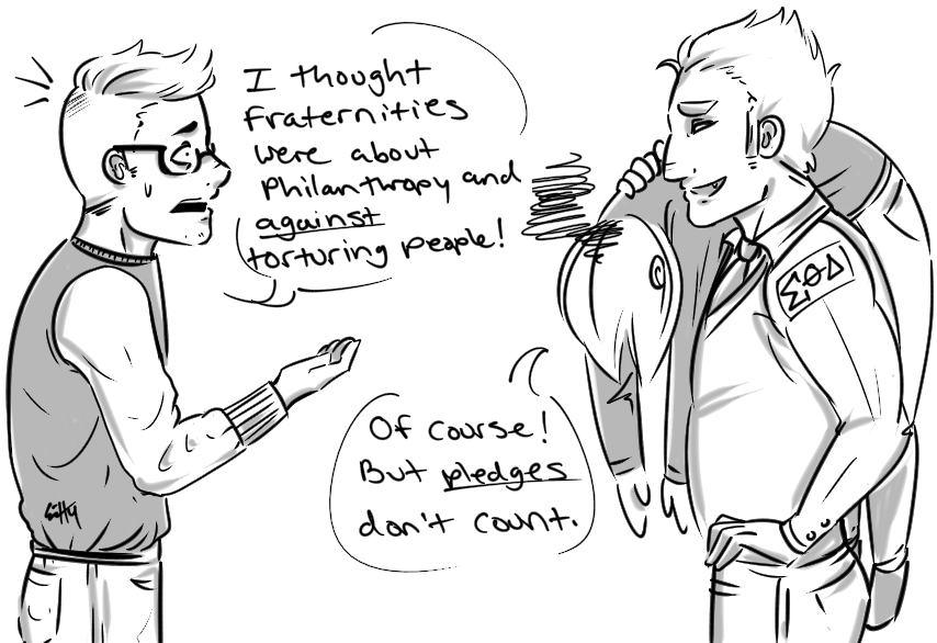 Pledges don't count