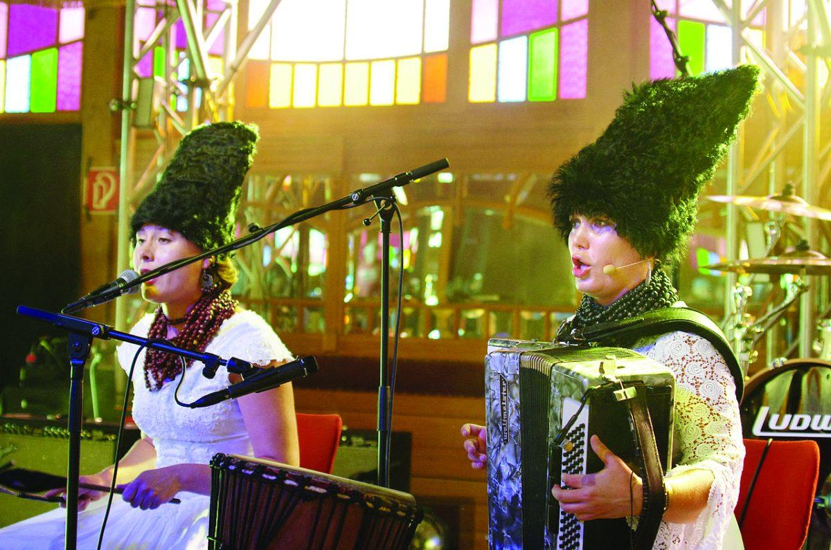 DakhaBrakha is an up-and-coming musical group from Eastern Europe. The band consists of three women and one man, the band describes its sound as &#8220;ethno-chaos.&#8221; The band is coming to Talley Student Union Ballroom at 8 p.m. tonight. Student tickets are $4.68 and general public tickets are $22.&#160;
