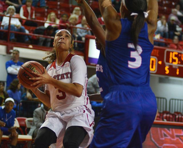 The NC State women's basketball team opened up their regular season this weekend with two strong wins over Tennessee State and Coppin State. Guards Miah Spencer and Dominique Wilson each had career high point production, Spencer on Friday and Wilson on Saturday. The Wolfpack's next home game will be this Friday, Nov. 21 against High Point.