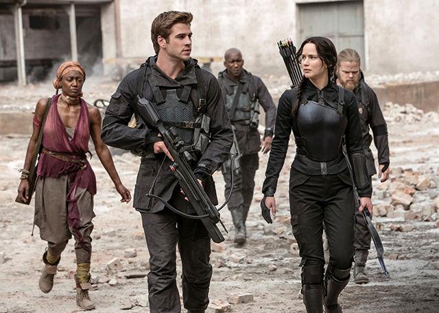 The Hunger Games third installment, Mockingjay Part 1, stars Jennifer Lawrence, Liam Hemsworth and Josh Hutcherson. The film was produced by Lionsgate and is based off of the book series.