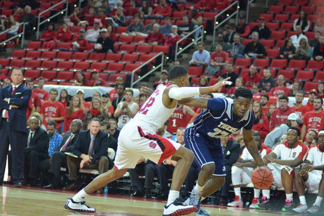 The Wolfpack men's basketball team returned to action Friday evening at PNC Arena, taking on the Jackson State Tigers. The Pack defeated the visitors 93-58 in the season opener.