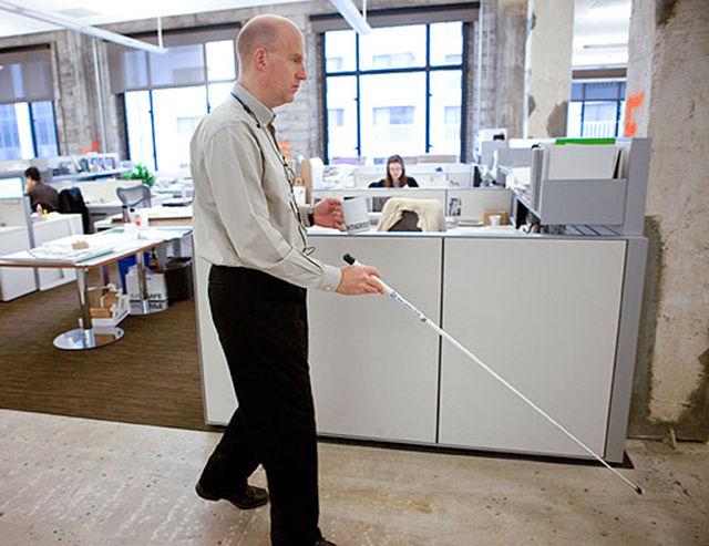Chris Downey, an NC State alumnus, is an architect in San Francisco, California. In March 2008, Downey lost his vision and remains blind to this day. Despite his disability, he continues his practice and has no plans of quitting architecture.