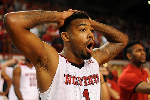 The NC State men's basketball team suffered a tough 55-54 loss to Wofford College Sunday evening evening in Reynolds Coliseum. Redshirt junior guard Trevor Lacey led the Pack shooting 67% from the floor with 18 total points. The Wolfpack was handed the loss after Lacey's last-second shot was waved by the officiating crew, taking them to 8-2 on the season. The team will return to action Wednesday against the Tennessee Volunteers in PNC Arena.