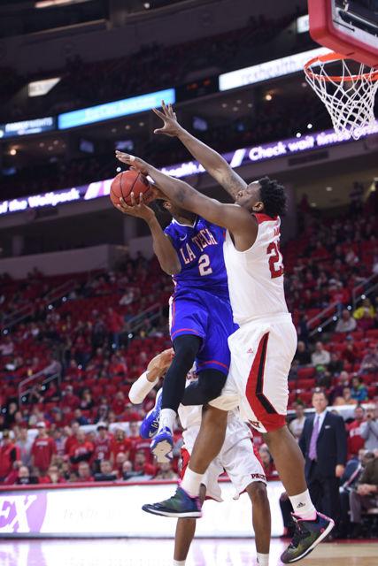 The NC State men's basketball team was put to the challenge before their holiday break by Louisiana Tech Dec. 23 in PNC Arena. Trailing 24-39 at the end of the first half, the Pack rallied back under the leadership of sophomore forward Kyle Washington (11 points, 10 rebounds), outscoring the Bulldogs 49-26 in the second half for the 73-65 win.
