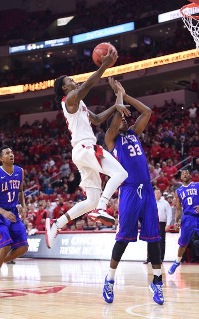The NC State men's basketball team was put to the challenge before their holiday break by Louisiana Tech Dec. 23 in PNC Arena. Trailing 24-39 at the end of the first half, the Pack rallied back under the leadership of sophomore forward Kyle Washington (11 points, 10 rebounds), outscoring the Bulldogs 49-26 in the second half for the 73-65 win.
