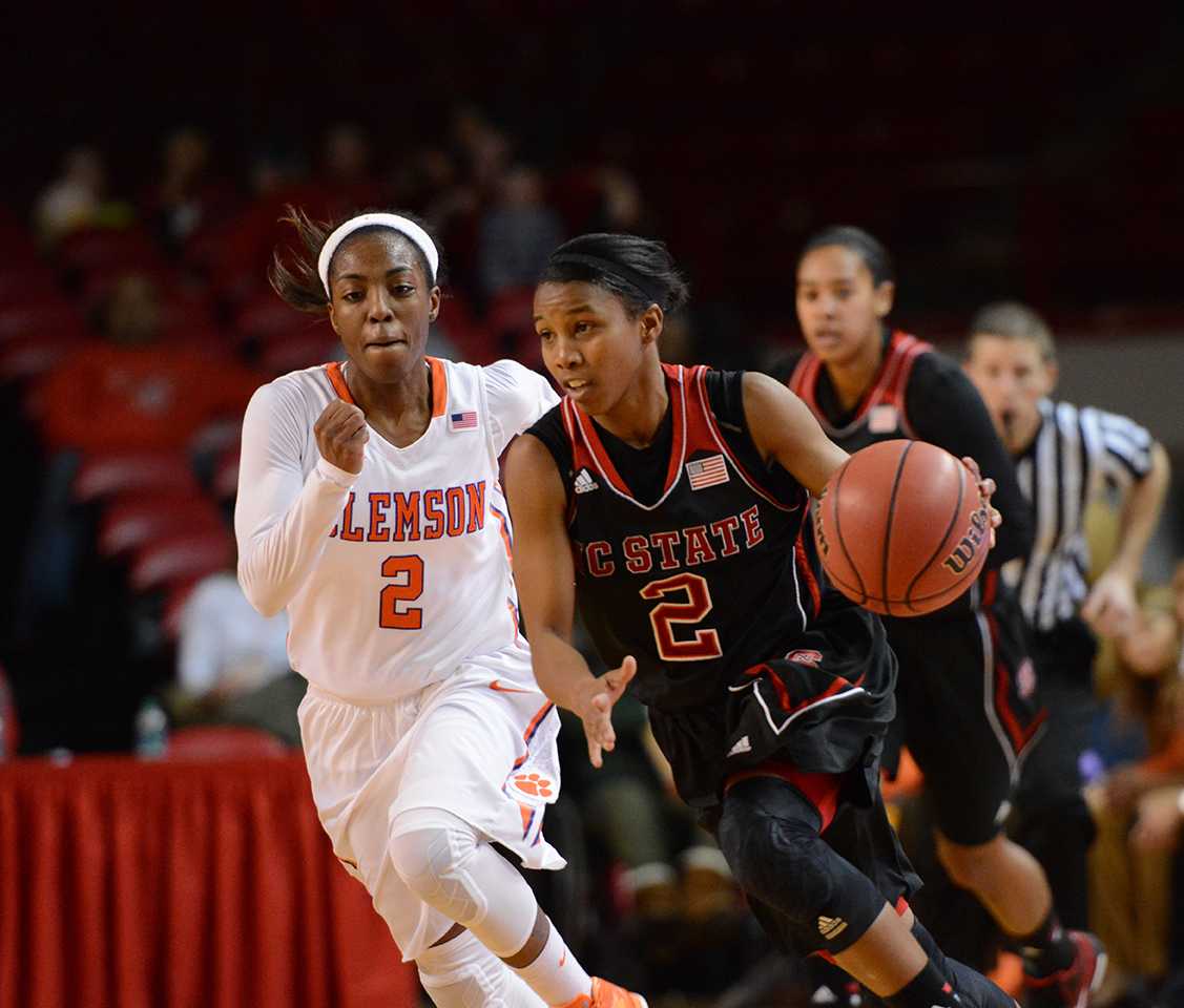 The NC State women's basketball team took home their second ACC win of the season Saturday afternoon, Jan. 10, soundly defeating Clemson 76-50. Sophomore guard Miah Spencer tied her career-high scoring record with 25 points, shooting 67% from the field. The Pack returns to Reynolds Coliseum Jan. 22 to face rival No.8 UNC-Chapel Hill.