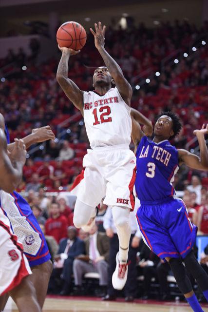 The NC State men's basketball team was put to the challenge before their holiday break by Louisiana Tech Dec. 23 in PNC Arena. Trailing 24-39 at the end of the first half, the Pack rallied back under the leadership of sophomore forward Kyle Washington (11 points, 10 rebounds), outscoring the Bulldogs 49-26 in the second half for the 73-65 win.