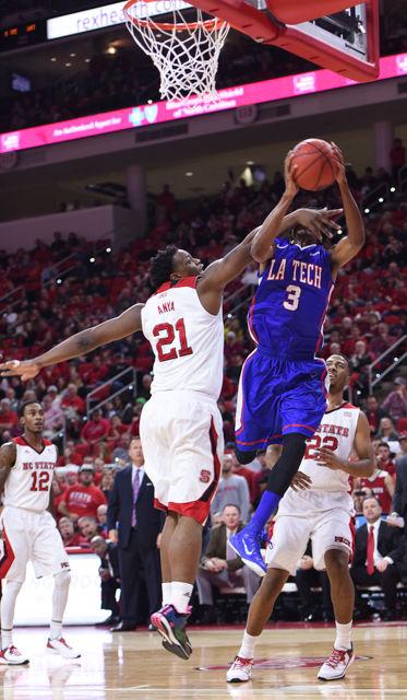 The NC State men's basketball team was put to the challenge before their holiday break by Louisiana Tech Dec. 23 in PNC Arena. Trailing 24-39 at the end of the first half, the Pack rallied back under the leadership of sophomore forward Kyle Washington (11 points, 10 rebounds), outscoring the Bulldogs 49-26 in the second half for the 73-65 win.