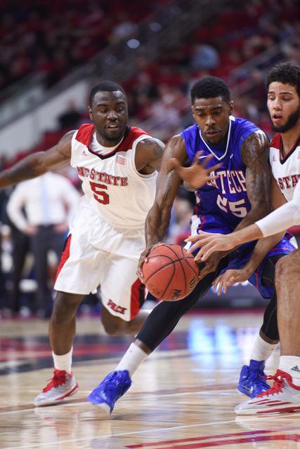 The NC State men's basketball team was put to the challenge before their holiday break by Louisiana Tech Dec. 23 in PNC Arena. Trailing 24-39 at the end of the first half, the Pack rallied back under the leadership of sophomore forward Kyle Washington (11 points, 10 rebounds), outscoring the Bulldogs 49-26 in the second half for the 73-65 win.