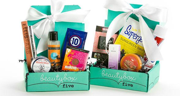 BeautyBox Five offers subscribers samples each month.