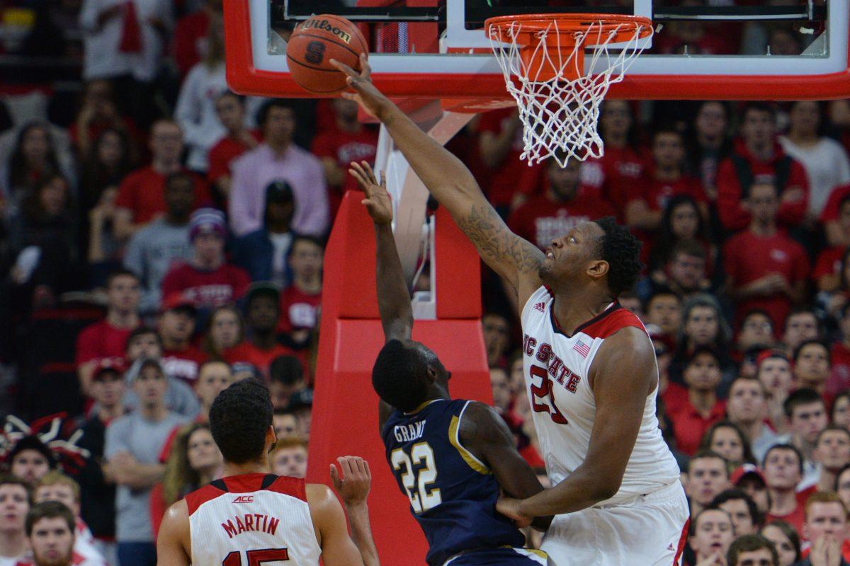 The NC State men's basketball team looked to upset No. 8 Notre Dame Jan. 25 in PNC Arena only to fall short 81-78 in overtime. After trailing 42-30 at the half, the Fighting Irish slowly climbed back into the game and were able to force overtime play on a bucket by V.J. Beacham with 1.8 seconds remaining in regulation. A last-second 3-point attempt to force double overtime by redshirt junior Trevor Lacey was easily blocked to end the game.