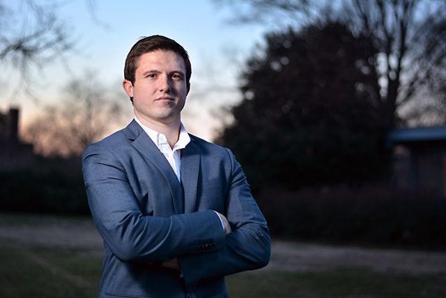 Justin Lloyd, a senior in biological engineering founded LKN Beverages in 2014. LKN Beverages produces two products, the Angry Angel Energy Drink and the Angry Angel Relaxation Drink. Photo by Chris Rupert