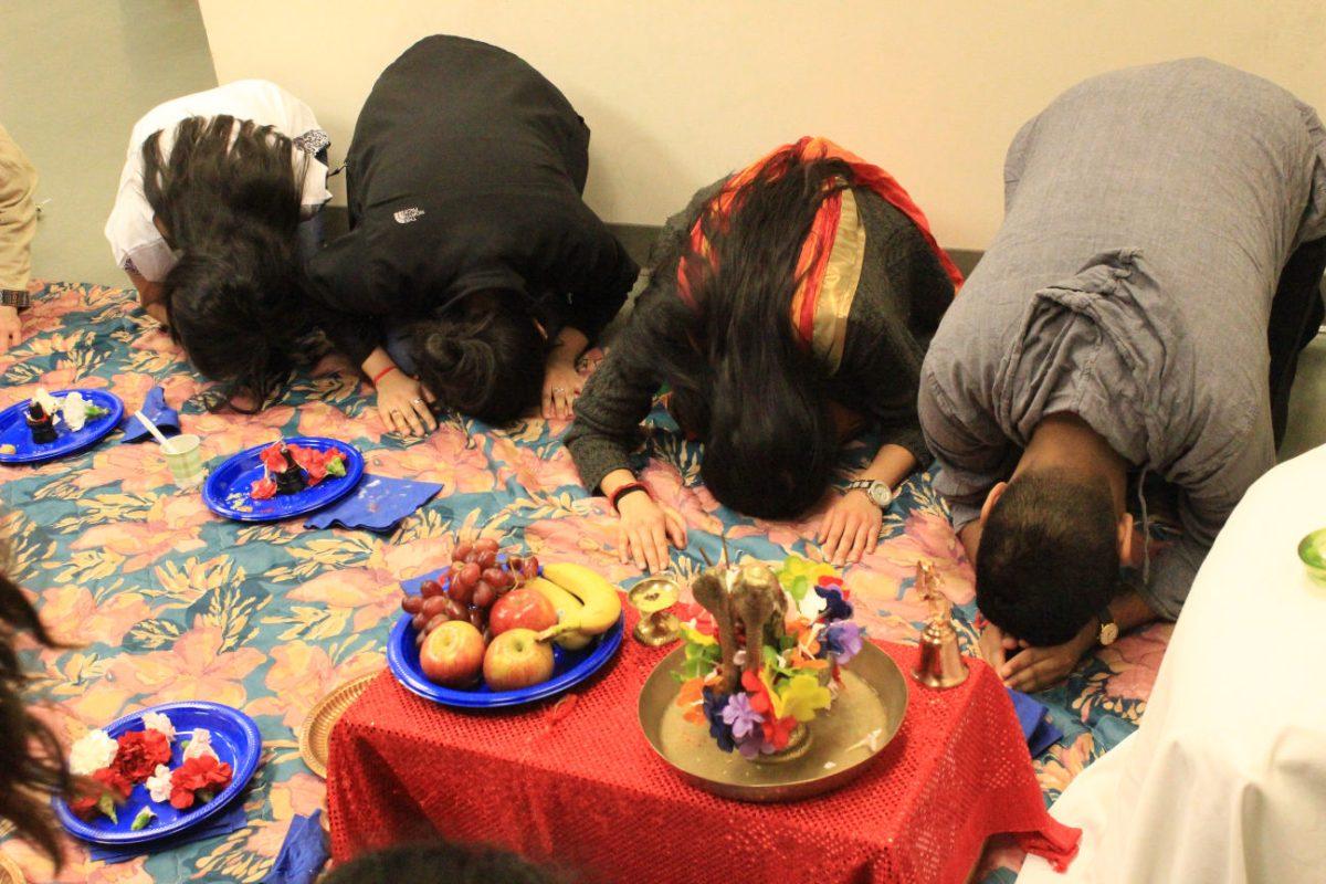The members of NCSU Hindu Students Association celeberated "Mahashivratri" Sunday evening, Feb. 22, 2015 in Withers Hall. Maha Shivaratri is a Hindu festival celebrated annually in reverence of the god Shiva.
