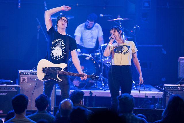 The first night of WKNC's 12th annual Double Barrel Benefit concert series took place at Lincoln Theater in downtown Raleigh Saturday, Feb. 8, 2015.