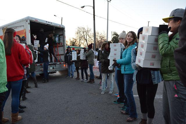 The Krispy Kreme Challenge, which has racers run from the Bell Tower to Krispy Kreme eat a dozen glazed donuts, and run back, took place on Saturday, Feb. 14, 2015. An N.C. State student in the intensive English program, Ghassan Al-Hadhrami, won the race with a time of 28 minutes and 50 seconds.