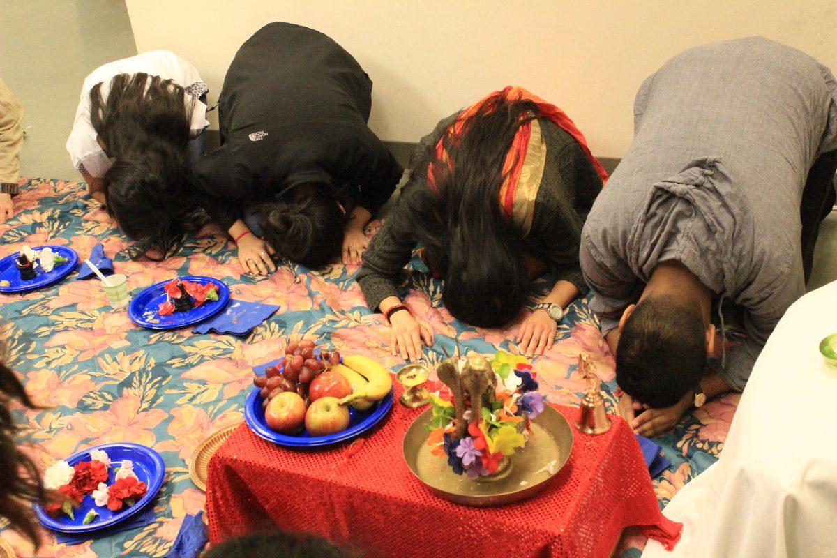 The members of NCSU Hindu Students Association celeberated "Mahashivratri" Sunday evening, Feb. 22, 2015 in Withers Hall. Maha Shivaratri is a Hindu festival celebrated annually in reverence of the god Shiva.