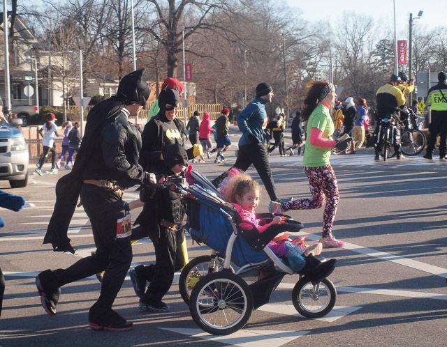 The Krispy Kreme Challenge, which has racers run from the Bell Tower to Krispy Kreme eat a dozen glazed donuts, and run back, took place on Saturday, Feb. 14, 2015. An N.C. State student in the intensive English program, Ghassan Al-Hadhrami, won the race with a time of 28 minutes and 50 seconds.