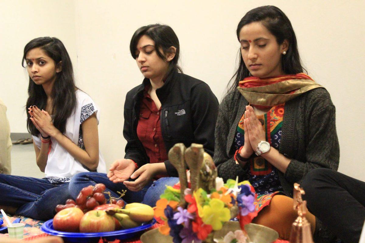 The members of NCSU Hindu Students Association celeberated "Mahashivratri" Sunday evening, Feb. 22, 2015 in Withers Hall. Maha Shivaratri is a Hindu festival celebrated annually in reverence of the god Shiva.
