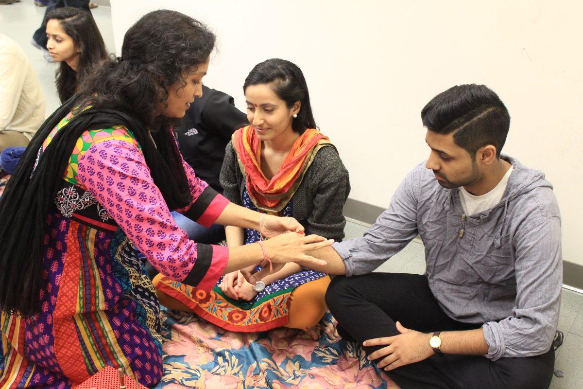 The members of NCSU Hindu Students Association celeberated "Mahashivratri" Sunday evening, Feb. 22, 2015 in Withers Hall. Maha Shivaratri is a Hindu festival celebrated annually in reverence of the god Shiva.