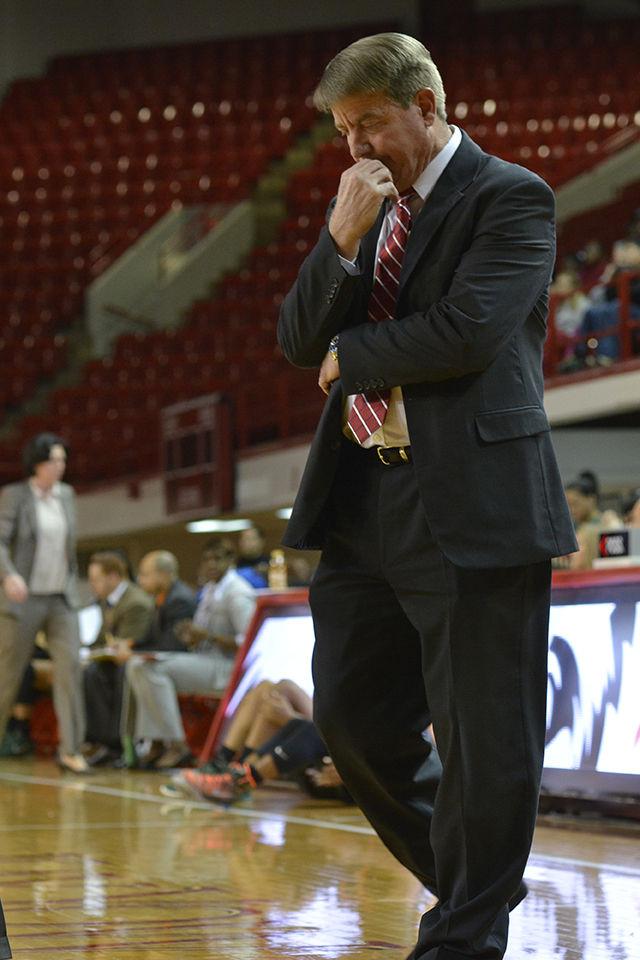 Coming into the second half on an 18-point deficit, the NC State women's basketball team managed to topple Miami 68-65 Feb. 19, 2015 in Reynolds Coliseum. Senior guard Len'Nique Brown-Hoskin nailed a deep three-point shot in the last 20 seconds of play to end the game.