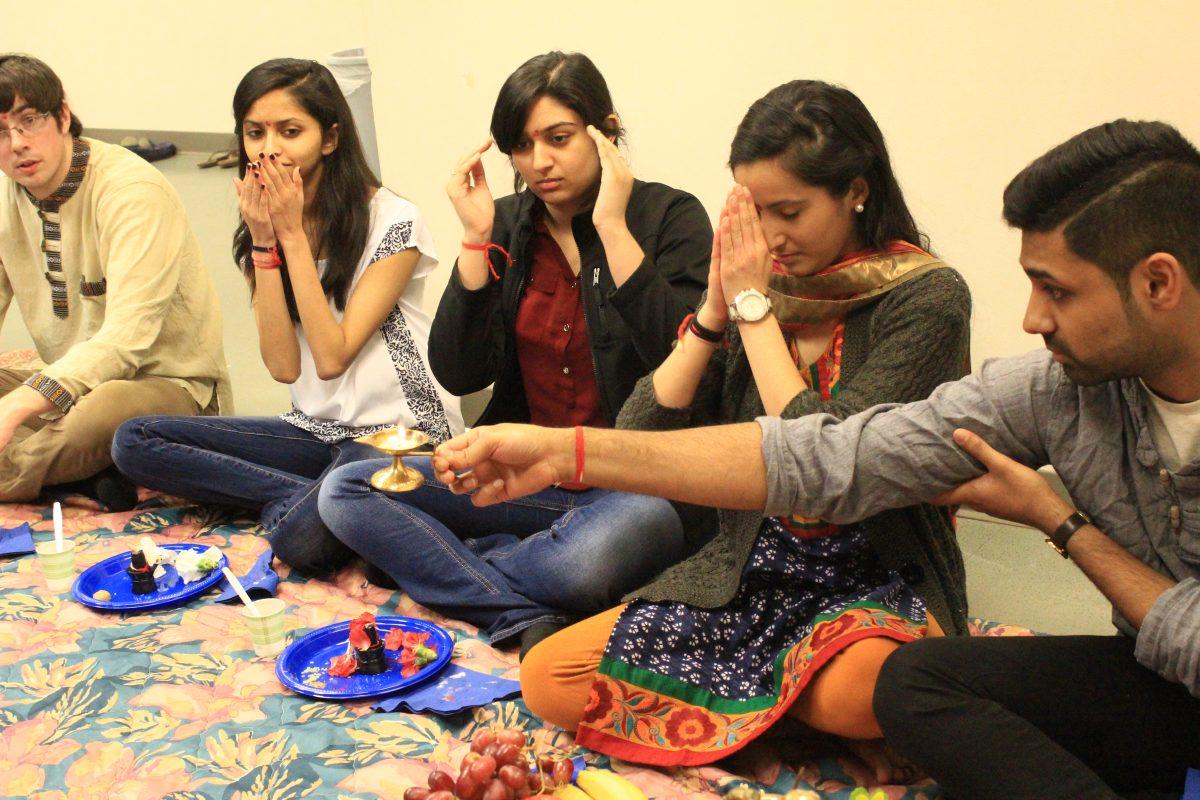 The members of NCSU Hindu Students Association celeberated "Mahashivratri" Sunday evening, Feb. 22, 2015 in Withers Hall. Maha Shivaratri is a Hindu festival celebrated annually in reverence of the god Shiva.