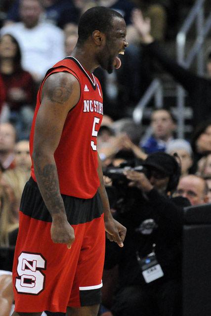 N.C. State defeats 1 seed Villanova in the third round of the NCAA Men's Basketball Tournament in Pittsburgh, PA Saturday, Mar. 21, 2015. The Wolfpack will face the winner of Louisville vs Northern Iowa in their Sweet Sixteen matchup in Syracuse, NY.