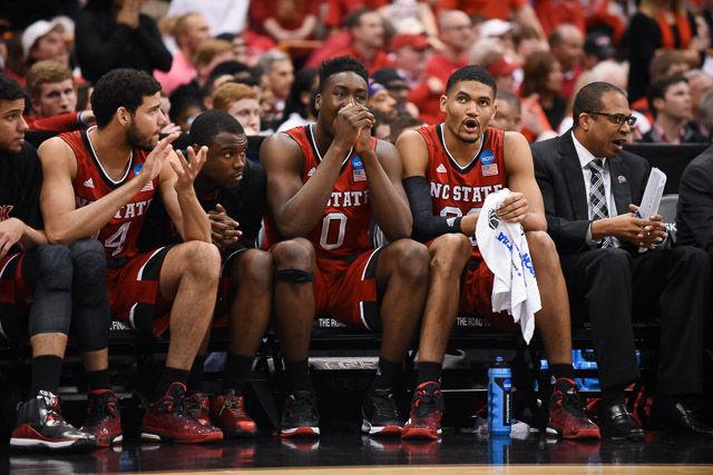 N.C. State falls to Louisville 75-65 in the Sweet Sixteen in Syracuse Friday, March 25, 2013.