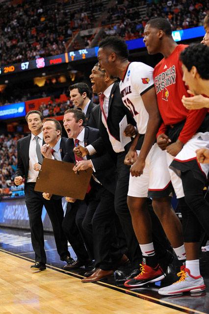 N.C. State falls to Louisville 75-65 in the Sweet Sixteen in Syracuse Friday, March 25, 2013.
