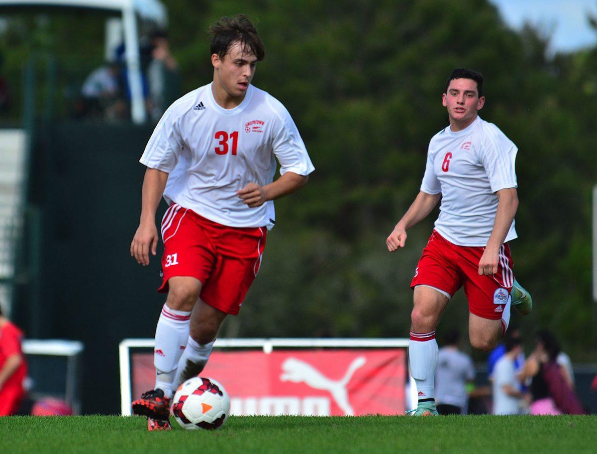 Winger Stephen Elias joined the Wolfpack in January and is one of three mid-year enrollees at NC State in 2015, along with forward Tanner Roberts and midfielder Ben Locke.