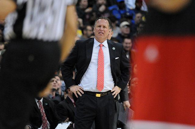 N.C. State defeats 1 seed Villanova in the third round of the NCAA Men's Basketball Tournament in Pittsburgh, PA Saturday, Mar. 21, 2015. The Wolfpack will face the winner of Louisville vs Northern Iowa in their Sweet Sixteen matchup in Syracuse, NY.