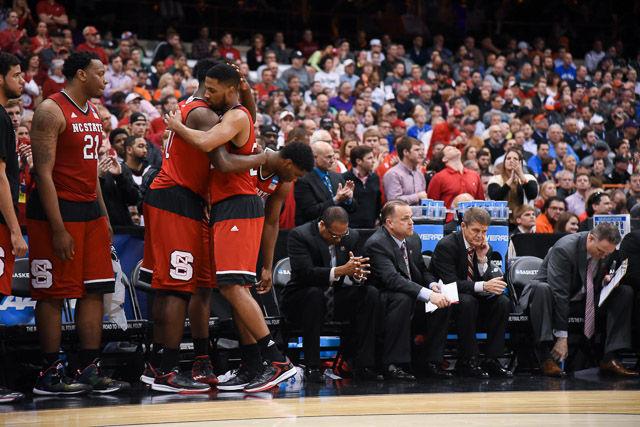 N.C. State falls to Louisville 75-65 in the Sweet Sixteen in Syracuse Friday, March 25, 2013.