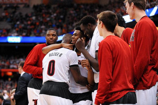 N.C. State falls to Louisville 75-65 in the Sweet Sixteen in Syracuse Friday, March 25, 2013.