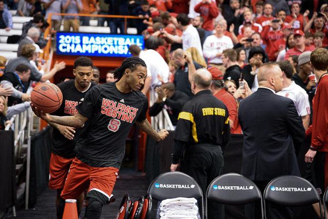N.C. State falls to Louisville 75-65 in the Sweet Sixteen in Syracuse Friday, March 25, 2013.
