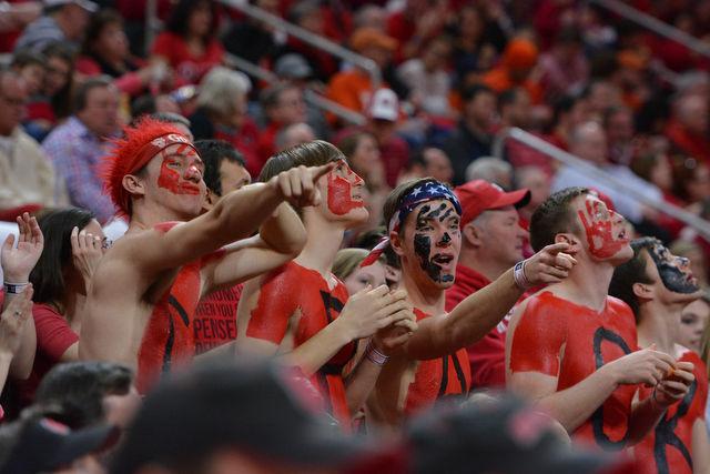 The N.C. State men's basketball team defeated the Syracuse Orange Saturday, March 7, 2015 at PNC Arena 71-57. With the win against the Orange the Wolfpack clenched a number 7 seed in the ACC tournament.