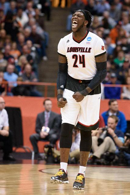 N.C. State falls to Louisville 75-65 in the Sweet Sixteen in Syracuse Friday, March 25, 2013.