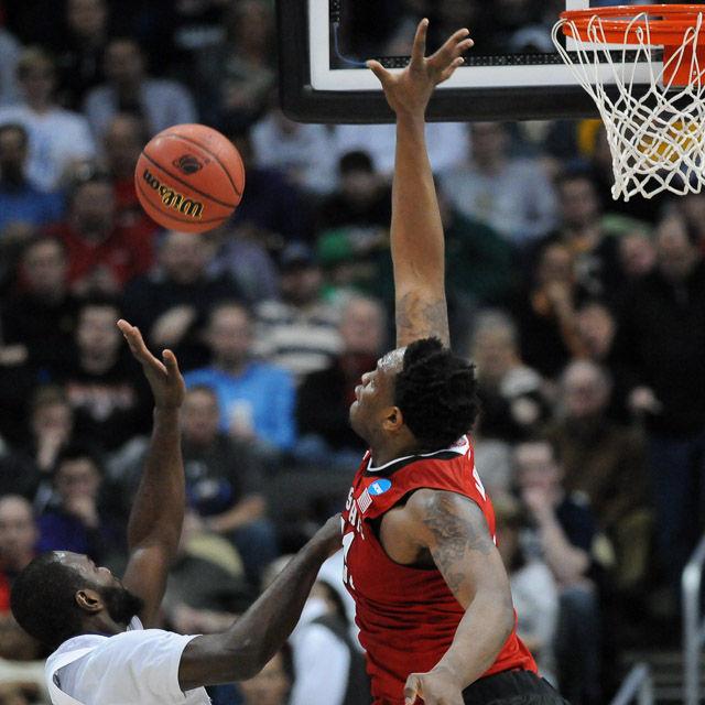 N.C. State defeats 1 seed Villanova in the third round of the NCAA Men's Basketball Tournament in Pittsburgh, PA Saturday, Mar. 21, 2015. The Wolfpack will face the winner of Louisville vs Northern Iowa in their Sweet Sixteen matchup in Syracuse, NY.