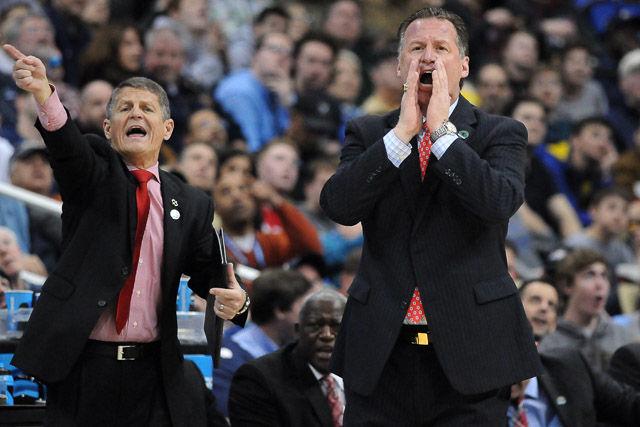 N.C. State defeats 1 seed Villanova in the third round of the NCAA Men's Basketball Tournament in Pittsburgh, PA Saturday, Mar. 21, 2015. The Wolfpack will face the winner of Louisville vs Northern Iowa in their Sweet Sixteen matchup in Syracuse, NY.