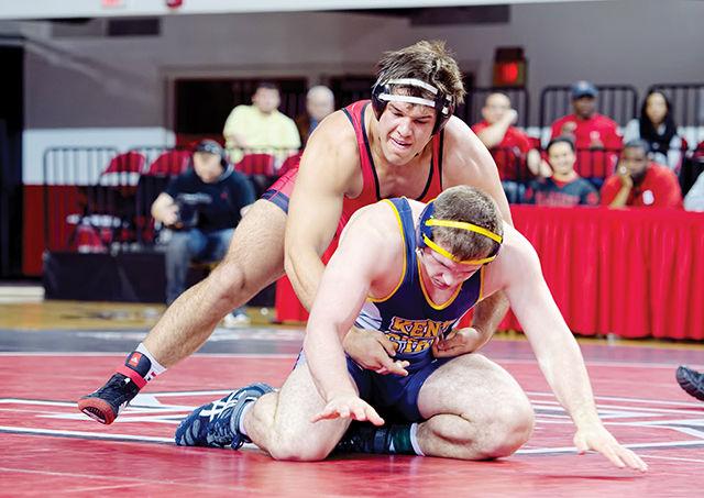 Junior Nick Gwiazdowski earned a school-record 42nd straight win in the Pack&#8217;s 26-13 win vs. Kent State Saturday.