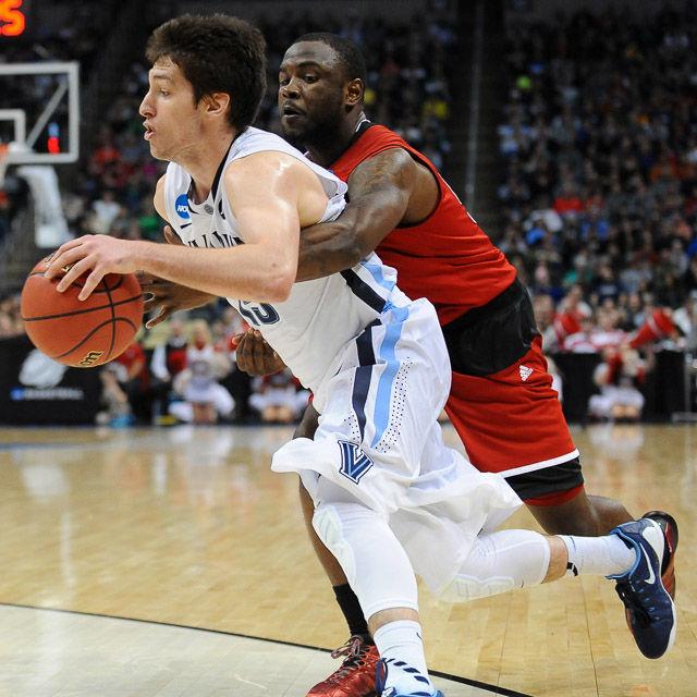 N.C. State defeats 1 seed Villanova in the third round of the NCAA Men's Basketball Tournament in Pittsburgh, PA Saturday, Mar. 21, 2015. The Wolfpack will face the winner of Louisville vs Northern Iowa in their Sweet Sixteen matchup in Syracuse, NY.