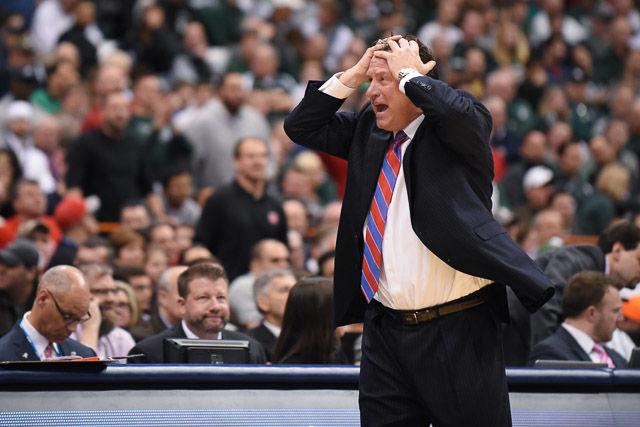 N.C. State falls to Louisville 75-65 in the Sweet Sixteen in Syracuse Friday, March 25, 2013.