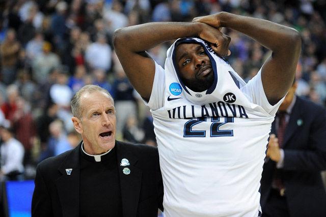 N.C. State defeats 1 seed Villanova in the third round of the NCAA Men's Basketball Tournament in Pittsburgh, PA Saturday, Mar. 21, 2015. The Wolfpack will face the winner of Louisville vs Northern Iowa in their Sweet Sixteen matchup in Syracuse, NY.
