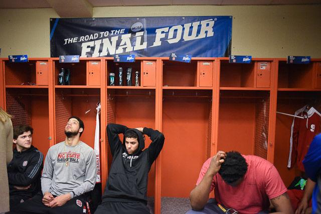 N.C. State falls to Louisville 75-65 in the Sweet Sixteen in Syracuse Friday, March 25, 2013.