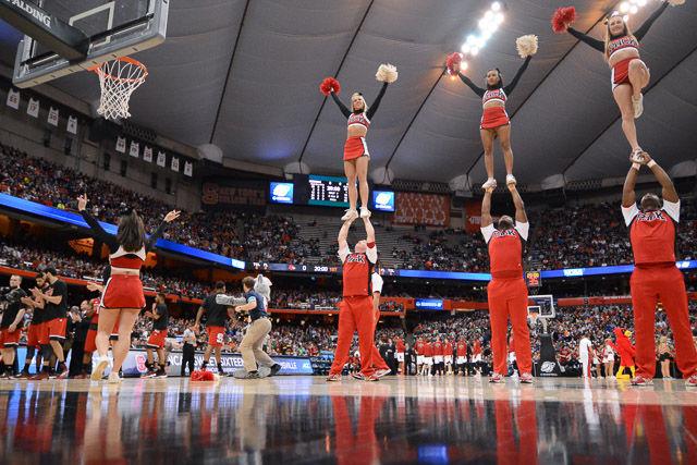 N.C. State falls to Louisville 75-65 in the Sweet Sixteen in Syracuse Friday, March 25, 2013.